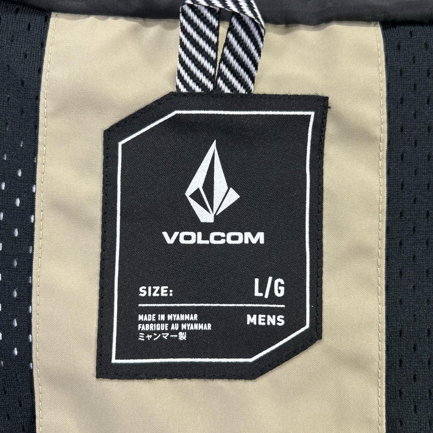 VOLCOM MSG G0652605 Gore-Tex Jacket Beige Size L/G