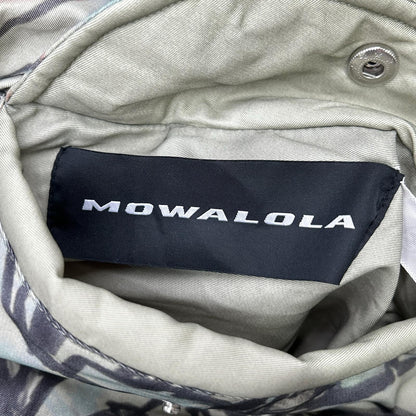 MOWALOLA 25AW Khaki Graffiti Bomber MA-1 Jacket Size L