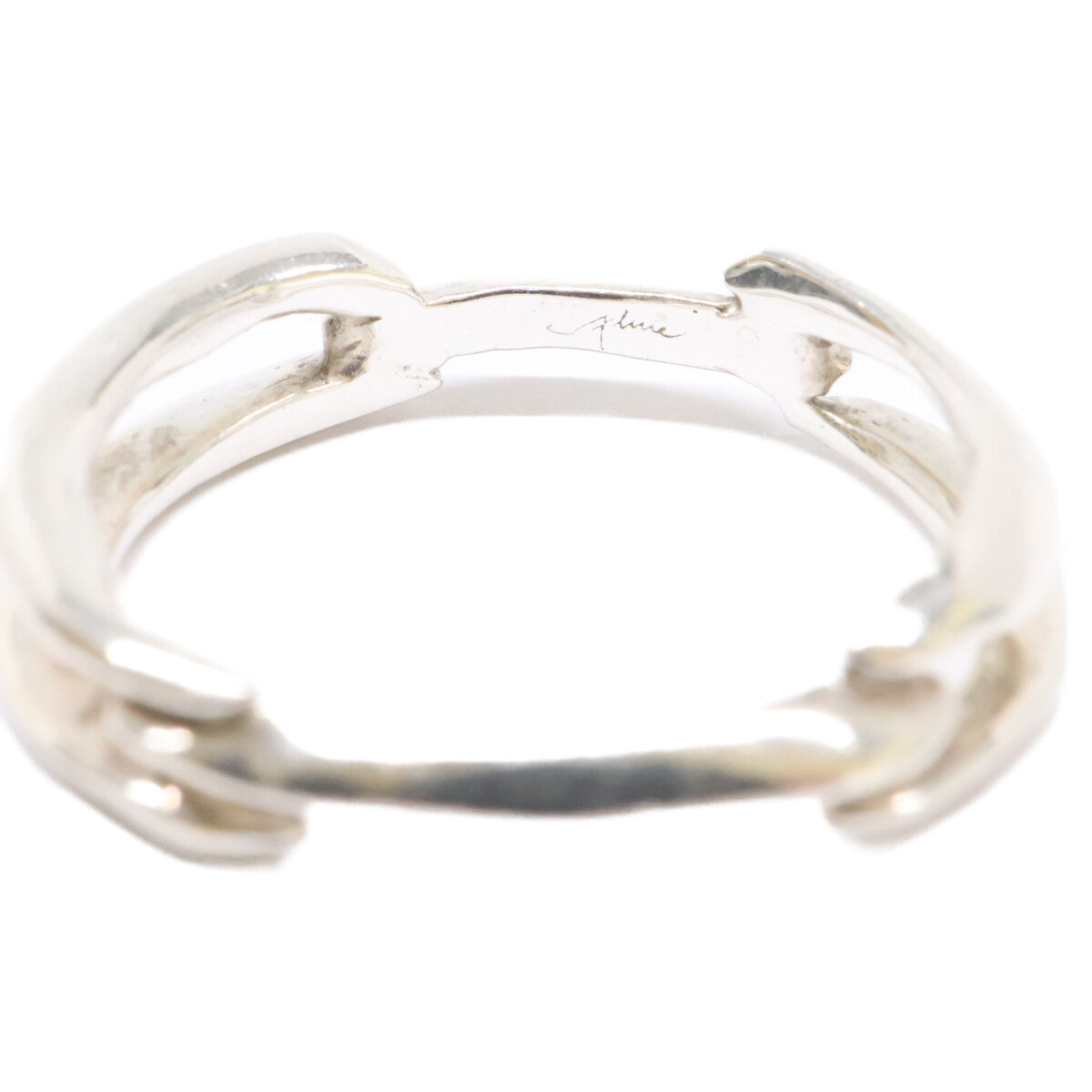 PLUIE SV925 Insolubres Ring Silver Size ONE SIZE