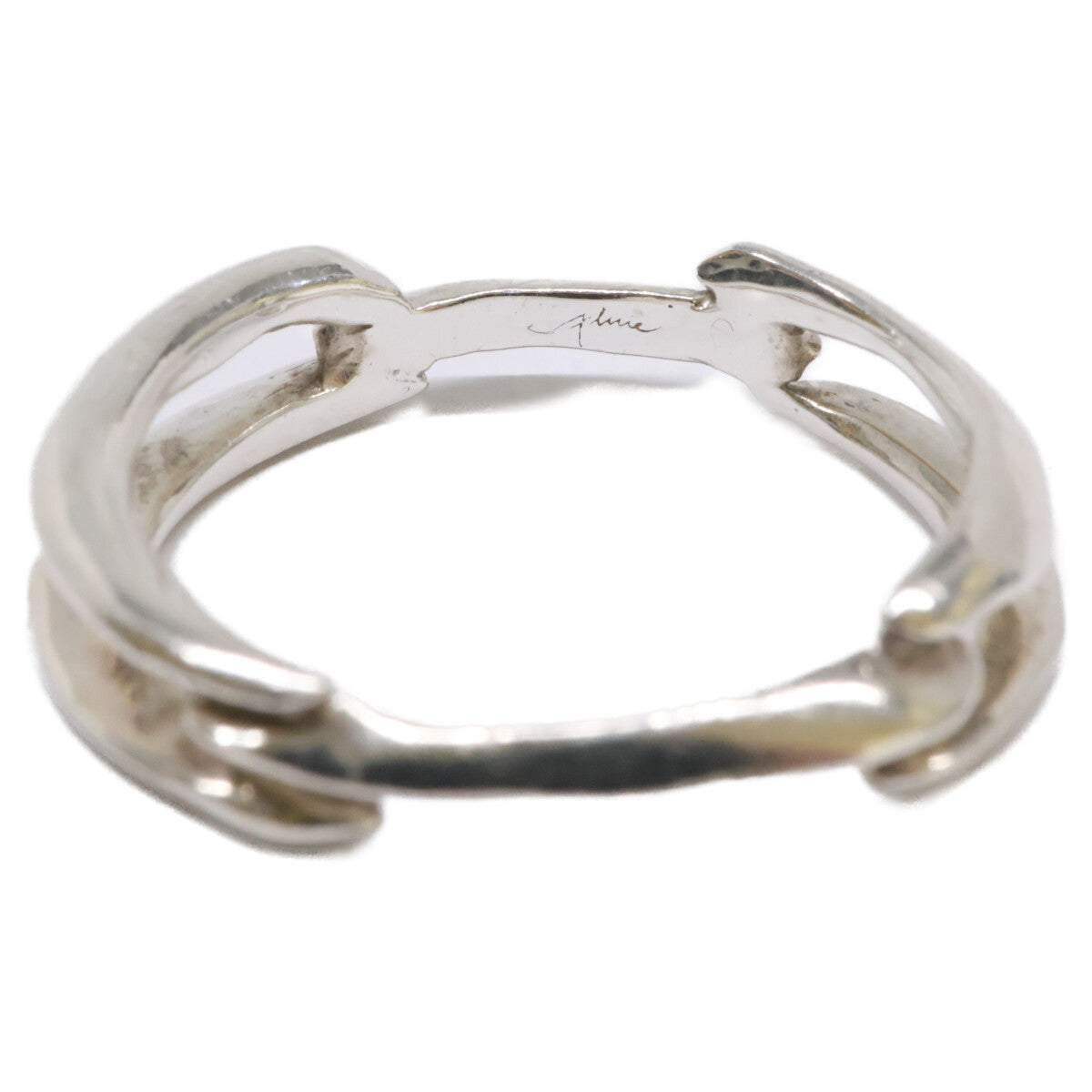 PLUIE SV925 Insolubres Ring Silver Size ONE SIZE