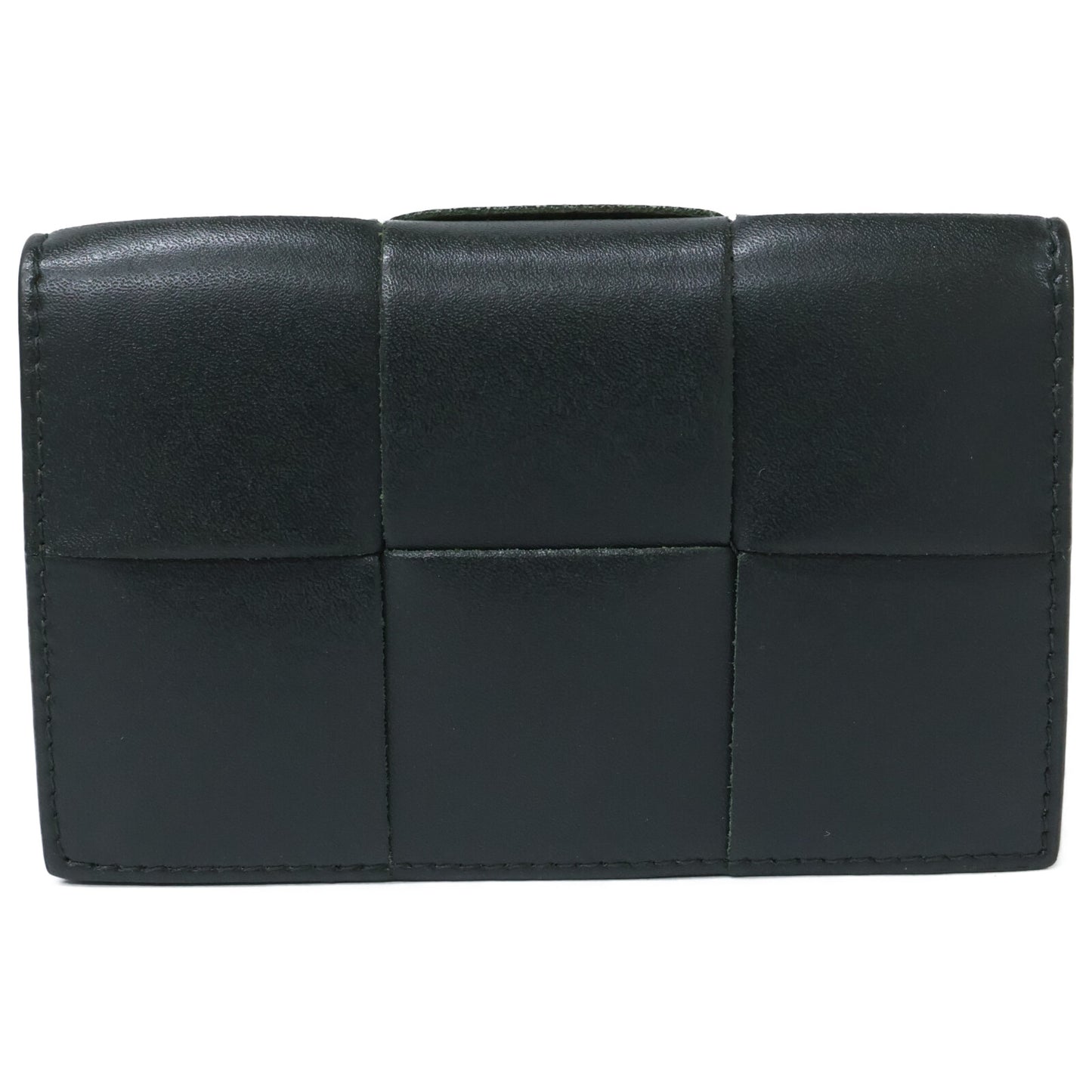 BOTTEGA VENETA Cassette Card Holder Green Card Case Size ONE SIZE
