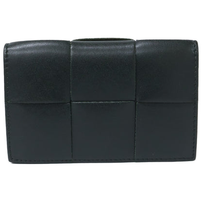 BOTTEGA VENETA Cassette Card Holder Green Card Case Size ONE SIZE