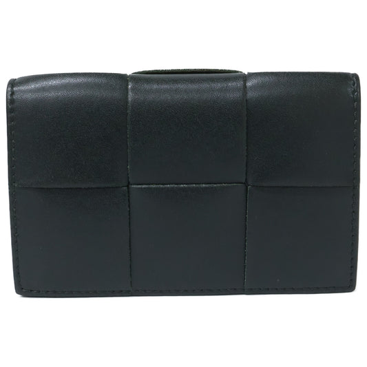 BOTTEGA VENETA Cassette Card Holder Green Card Case Size ONE SIZE