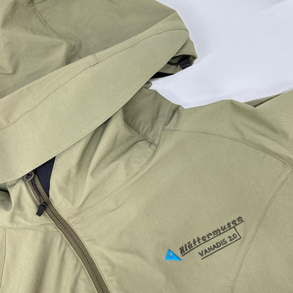 KLATTERMUSEN VANADIS 2.0 Polyamide Shell Jacket Green Size M