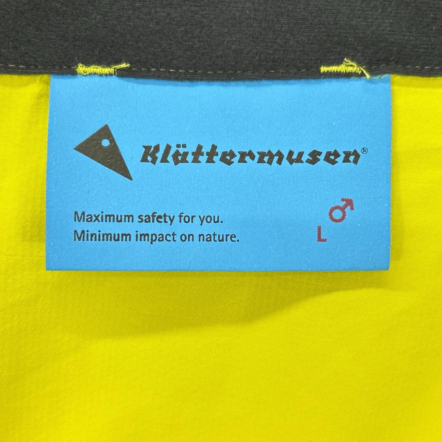 KLATTERMUSEN LEVITEND Active Hoody Jacket Yellow Size L