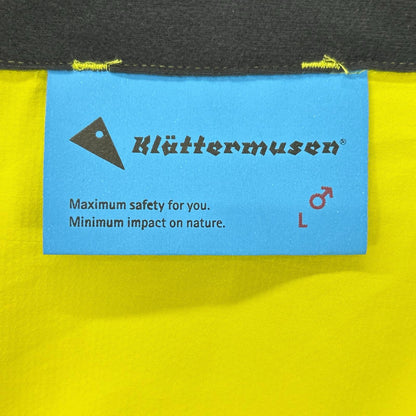 KLATTERMUSEN LEVITEND Active Hoody Jacket Yellow Size L