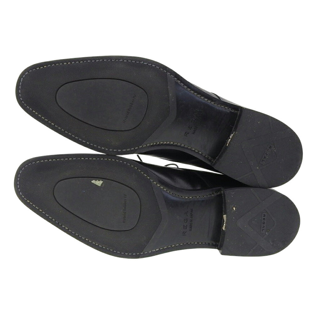 REGAL Plain Toe W44 Sneakers Black Size 25