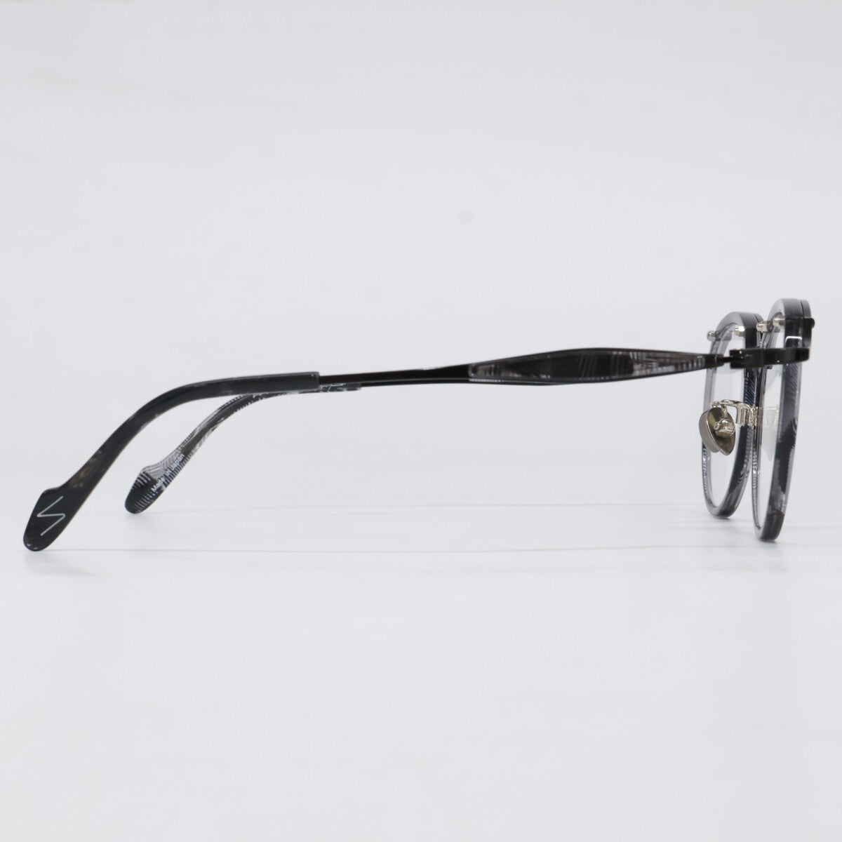 yohjiyamamoto 19-0062-2 Boston Eyewear Black Size 48x21