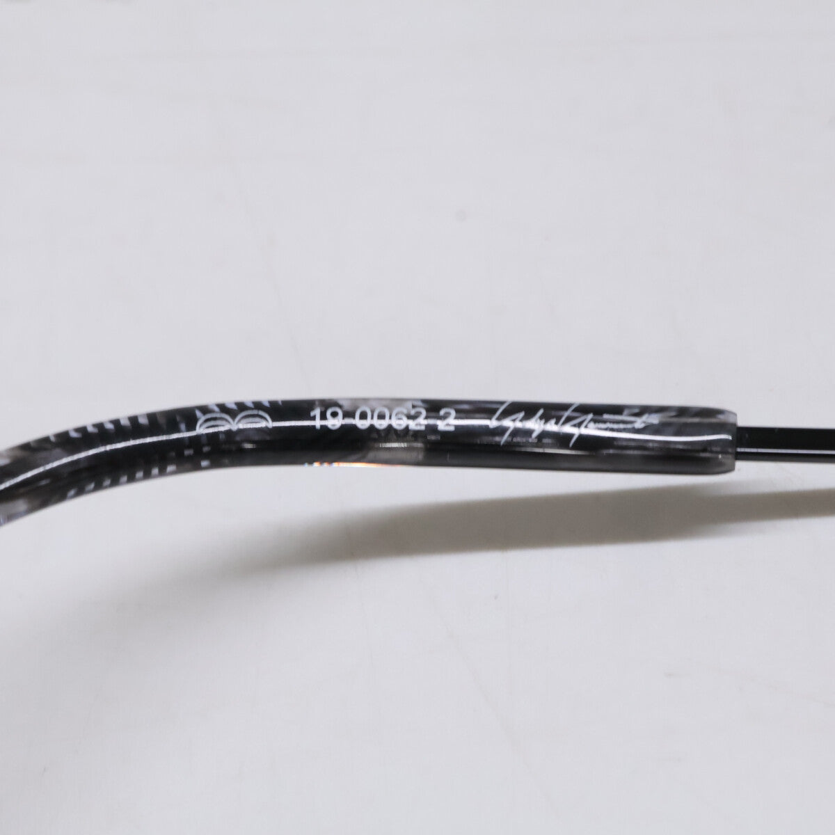 yohjiyamamoto 19-0062-2 Boston Eyewear Black Size 48x21