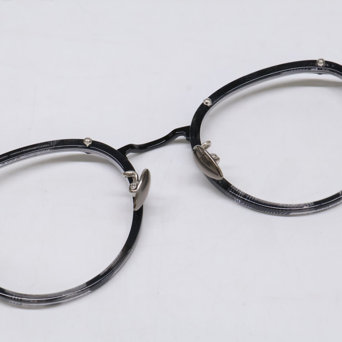 yohjiyamamoto 19-0062-2 Boston Eyewear Black Size 48x21