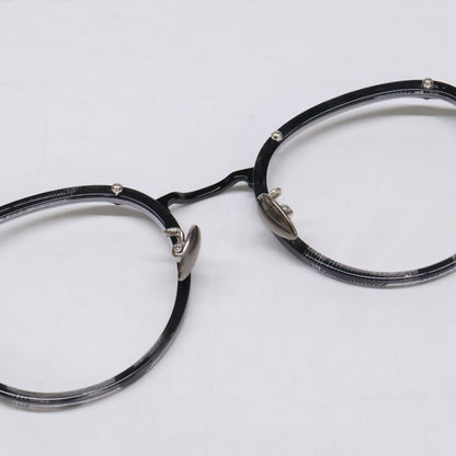 yohjiyamamoto 19-0062-2 Boston Eyewear Black Size 48x21