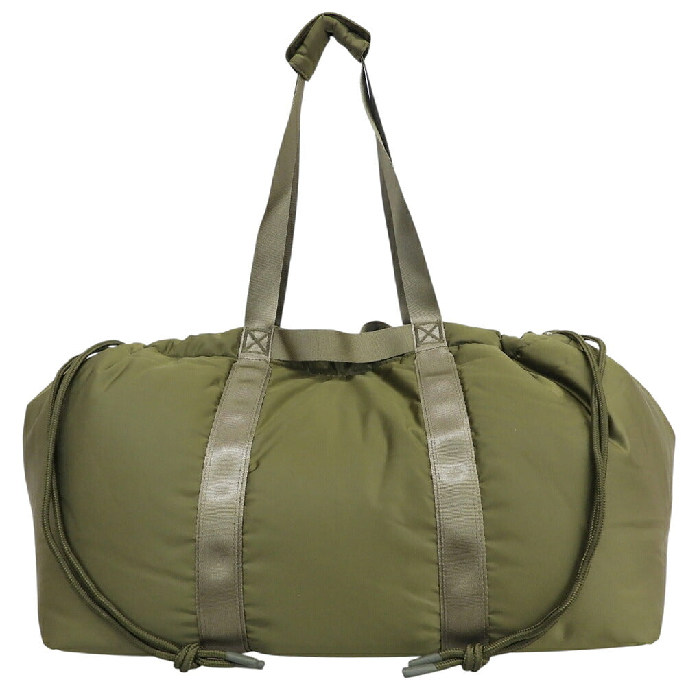 yosemite Drawstring Nylon Tote Bag Khaki Size L