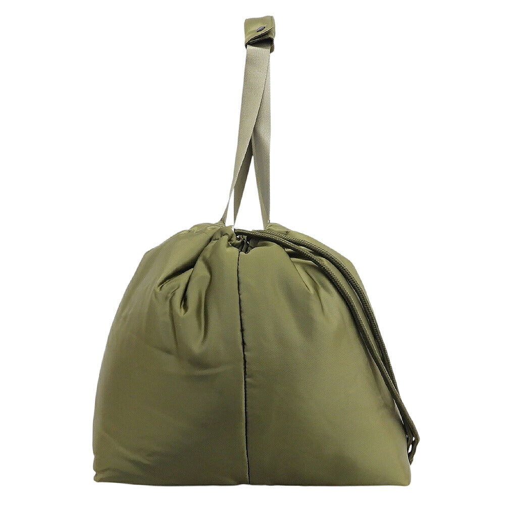 yosemite Drawstring Nylon Tote Bag Khaki Size L