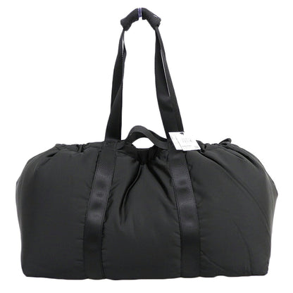 Yosemite Black Nylon Drawstring Tote Bag Size L