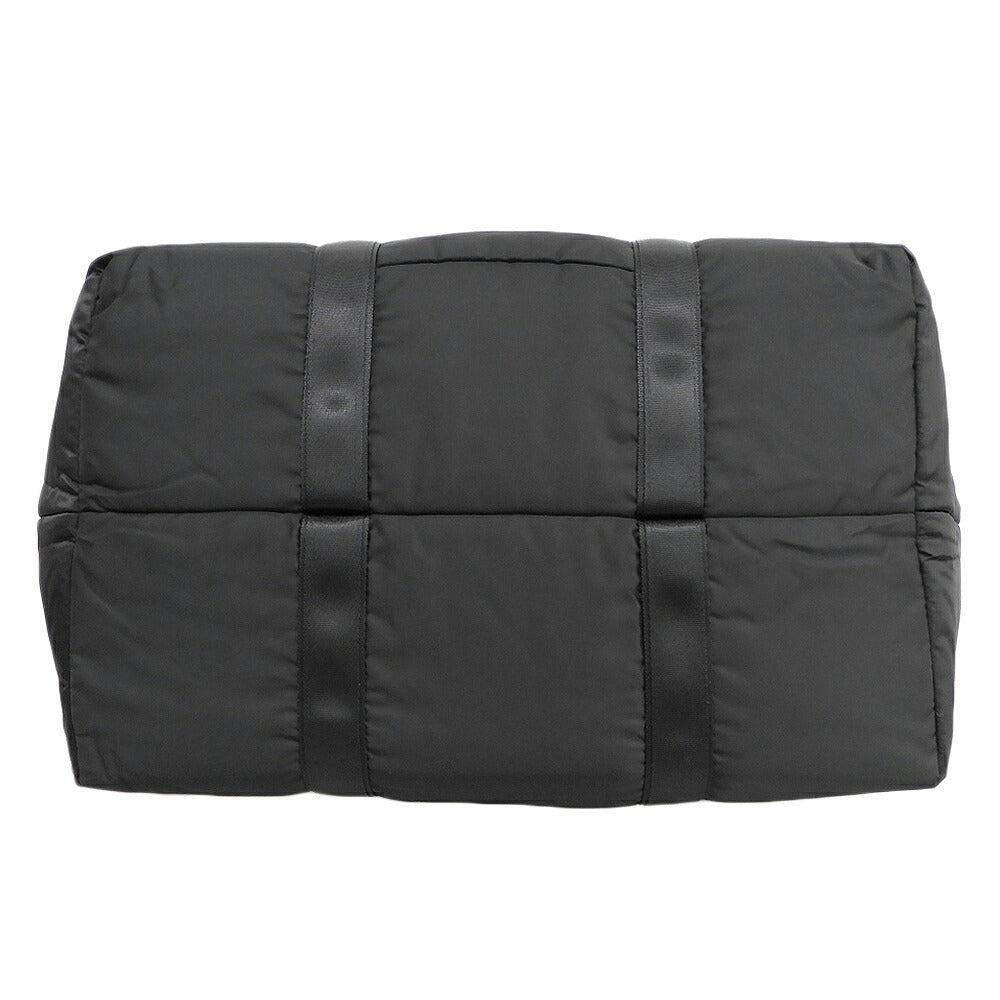 Yosemite Black Nylon Drawstring Tote Bag Size L