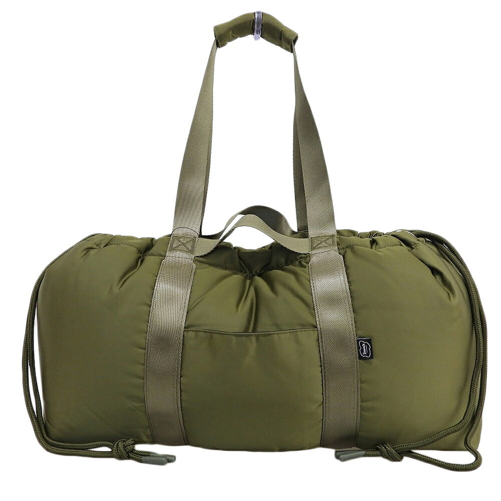 Yosemite Khaki Nylon Drawstring Tote Bag Size M