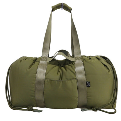 Yosemite Khaki Nylon Drawstring Tote Bag Size M