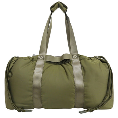 Yosemite Khaki Nylon Drawstring Tote Bag Green Size M