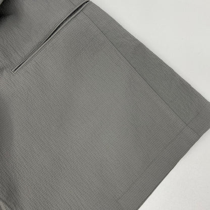 Theory 25SS Gray Seersucker 2B Blazer Size 42