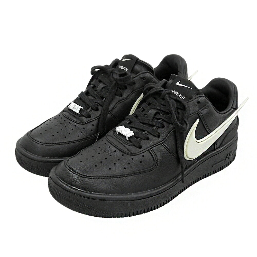 NIKE Black Leather DV3464-001 Sneakers Size 9(US)