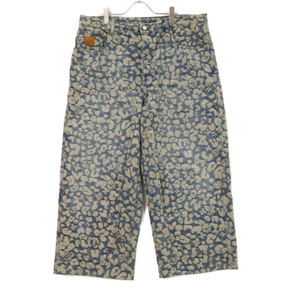 LOUIS VUITTON 25AW All-Over Jacquard Workwear Denim Size 38