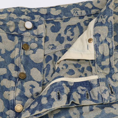 LOUIS VUITTON 25AW All-Over Jacquard Workwear Denim Size 38