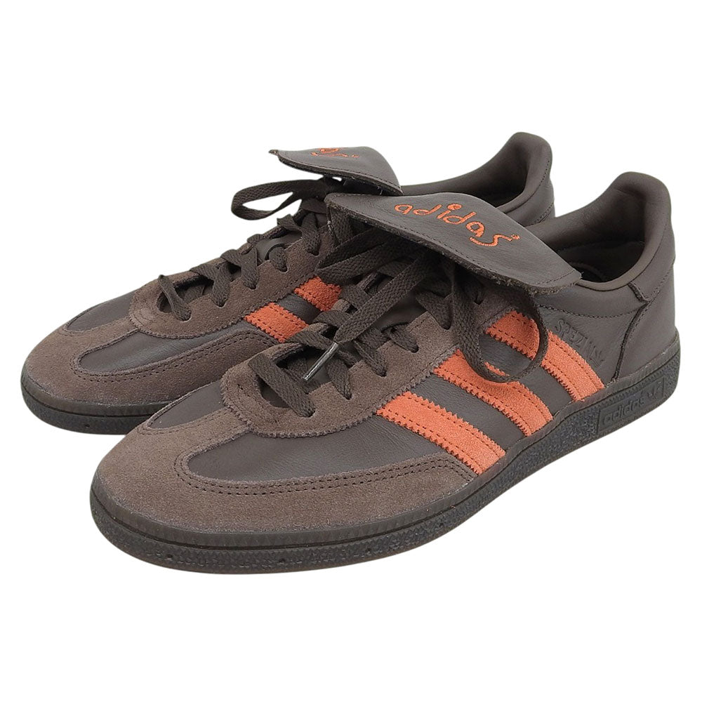 adidas Brown SHUKYU E-WAX Handball Spezial Sneakers Size 9