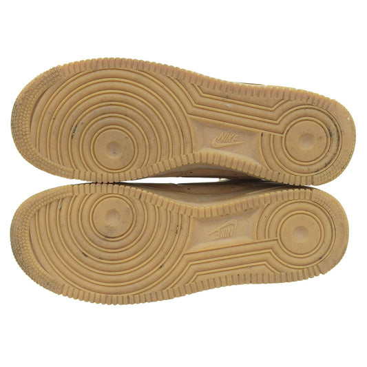 NIKE Camel Suede Air Force 1 Low Sneakers Size 9(US)