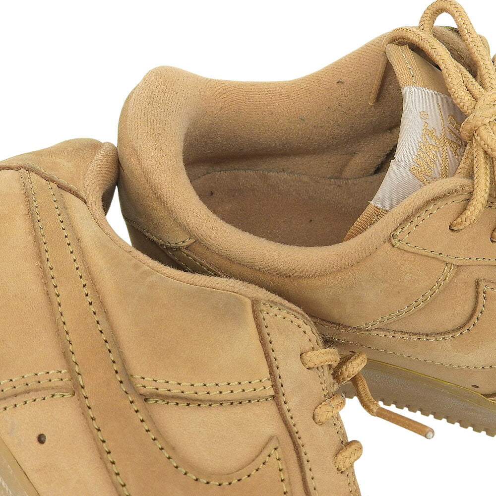 NIKE Camel Suede Air Force 1 Low Sneakers Size 9(US)