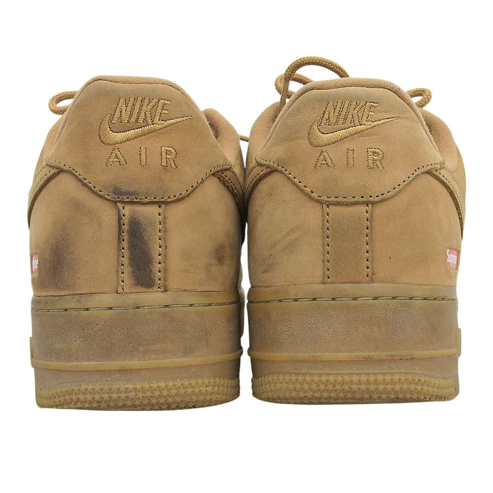 NIKE Camel Suede Air Force 1 Low Sneakers Size 9(US)