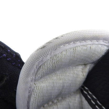 NIKE Purple/White Leather Air Jordan 1 High OG Sneakers Size 10(US)