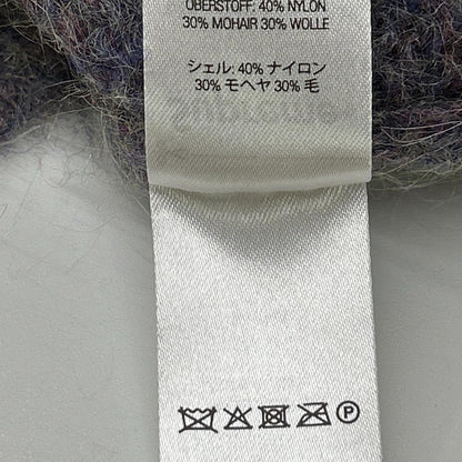 Supreme Purple Nylon Mohair Knit Sweater Size M