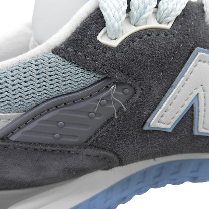 NEW BALANCE Charcoal Gray Suede M998KT Sneakers 2020 Size 26