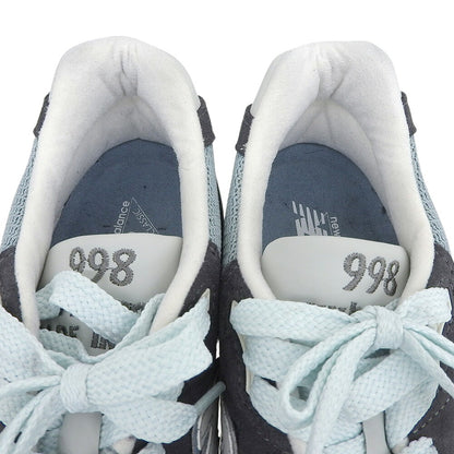 NEW BALANCE Charcoal Gray Suede M998KT Sneakers 2020 Size 26