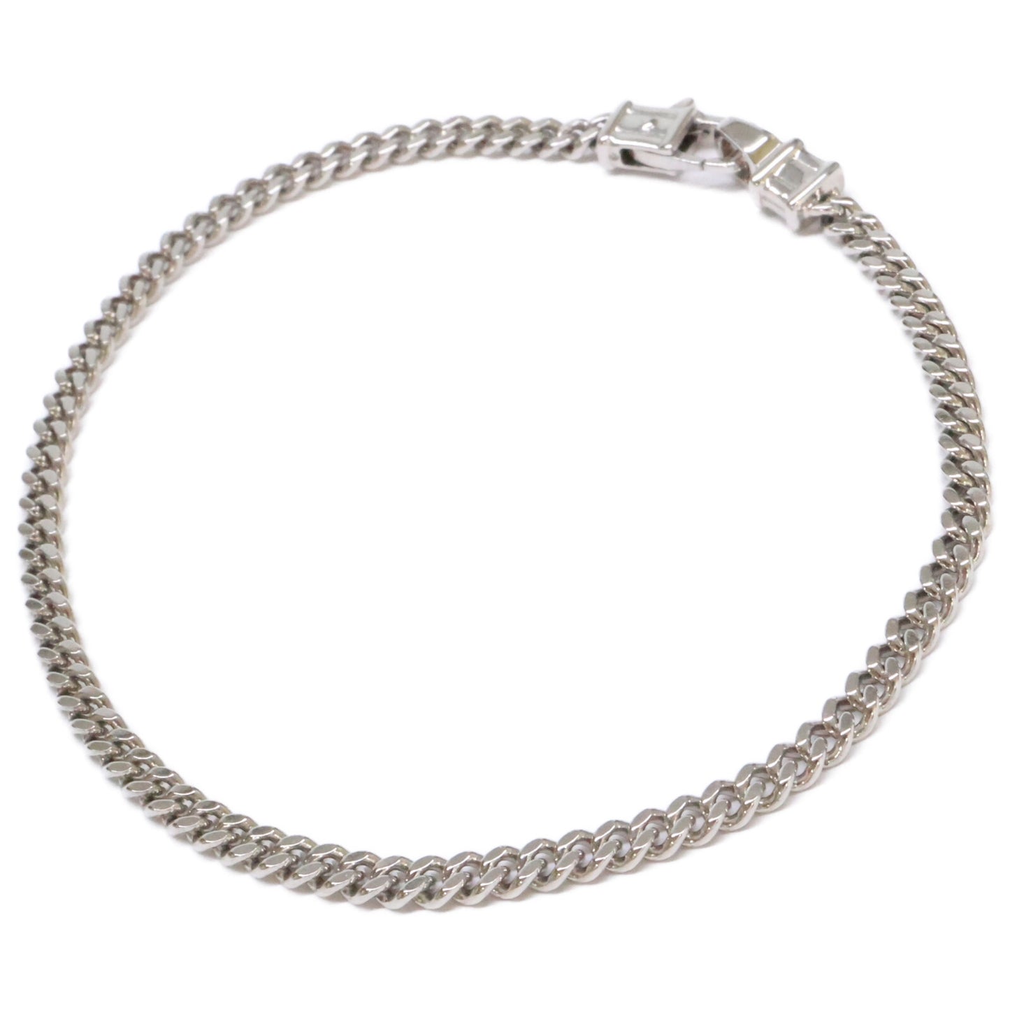 TOMWOOD Curb Bracelet 925 Silver Size M