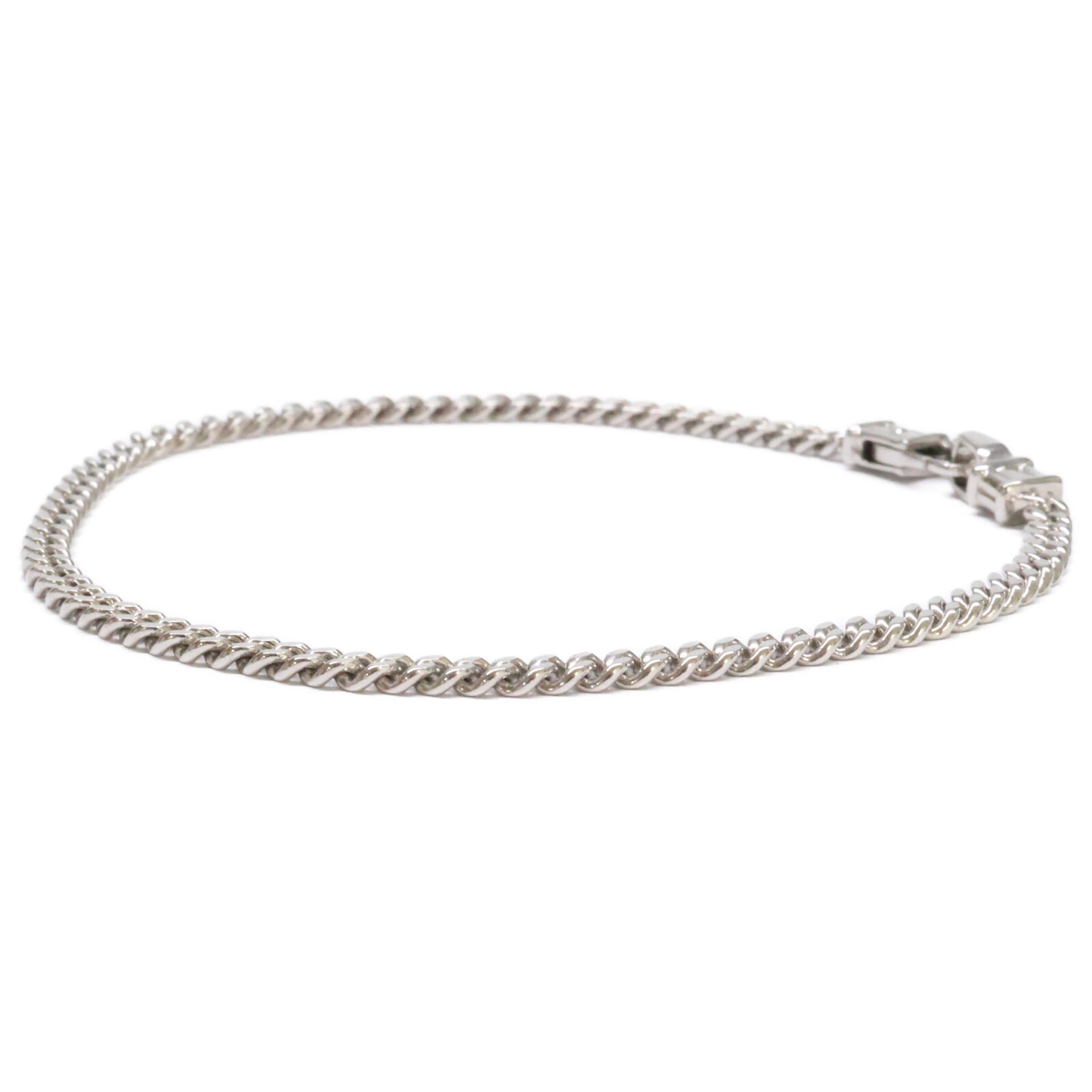 TOMWOOD Curb Bracelet 925 Silver Size M