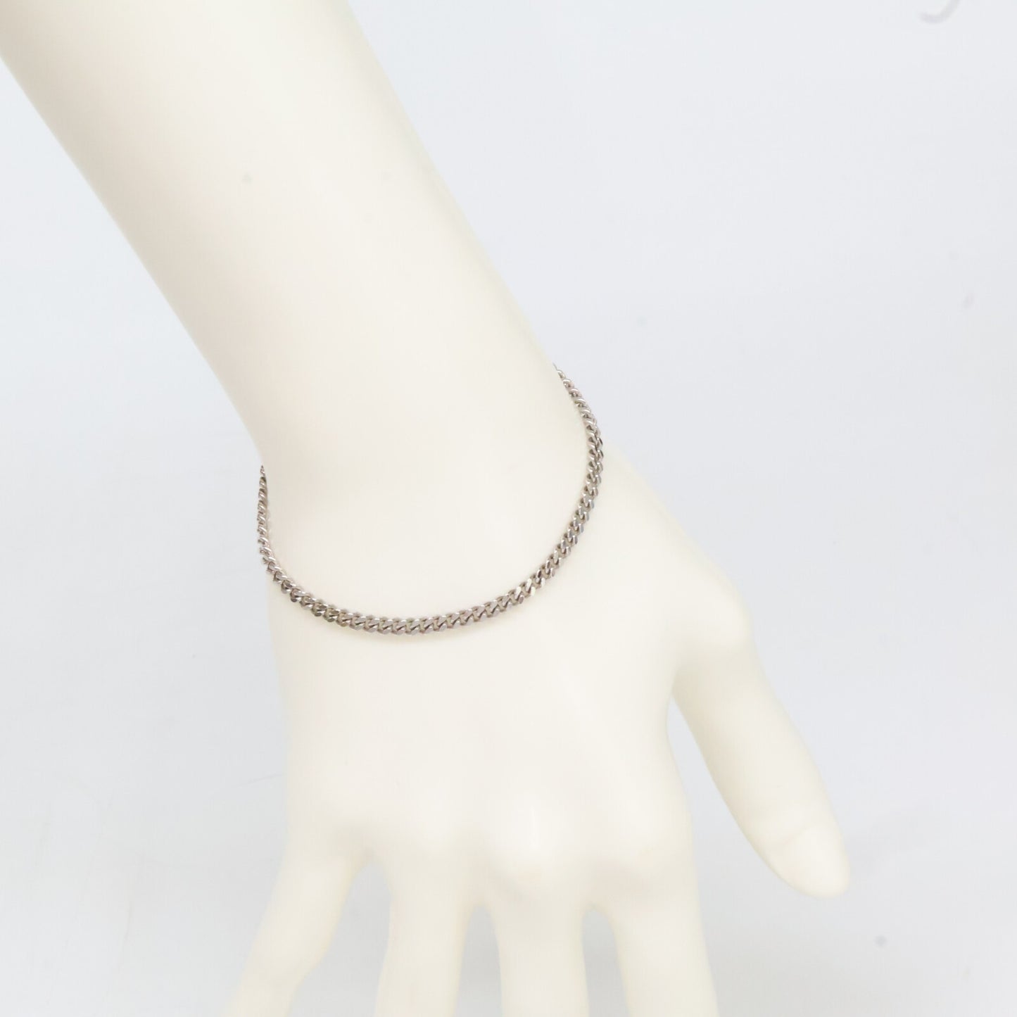 TOMWOOD Curb Bracelet 925 Silver Size M
