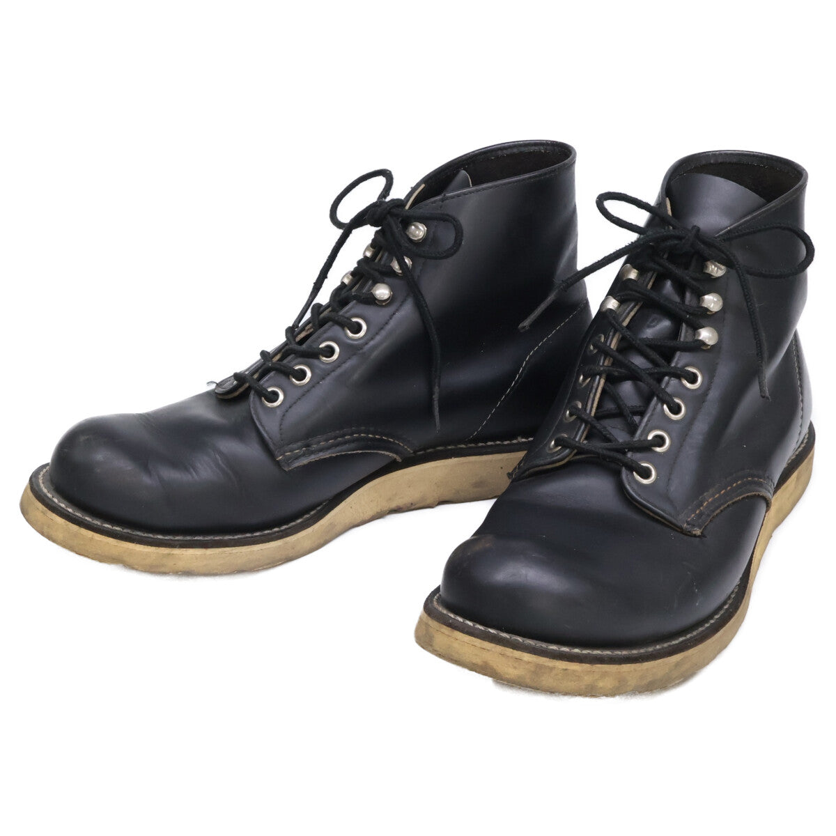 Red Wing 8165 Classic Round Boots Black Size 8D
