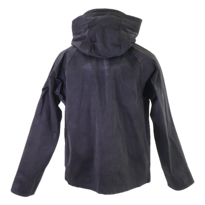 TEN-C Rain Parker Hooded Jacket Black Size 48