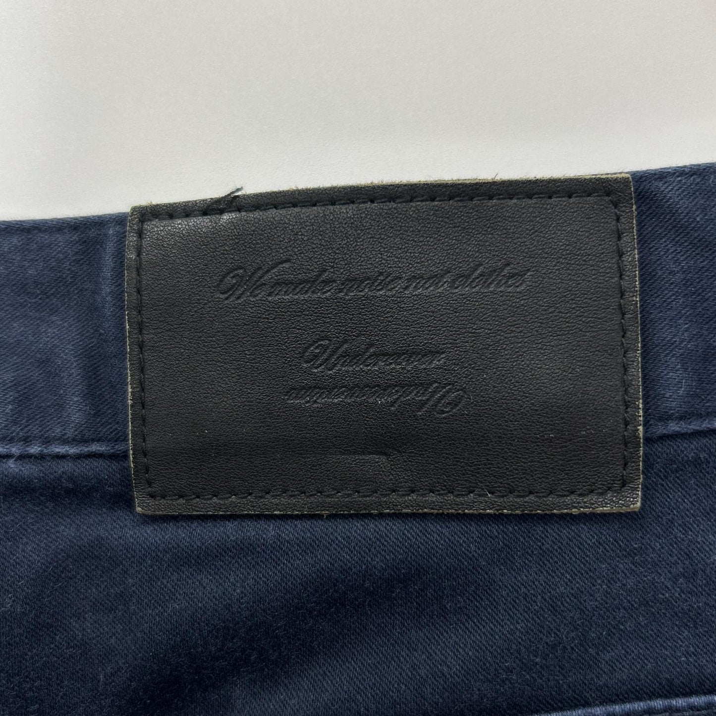 UNDERCOVERISM UCA4503 Navy Skinny Pants Size 1