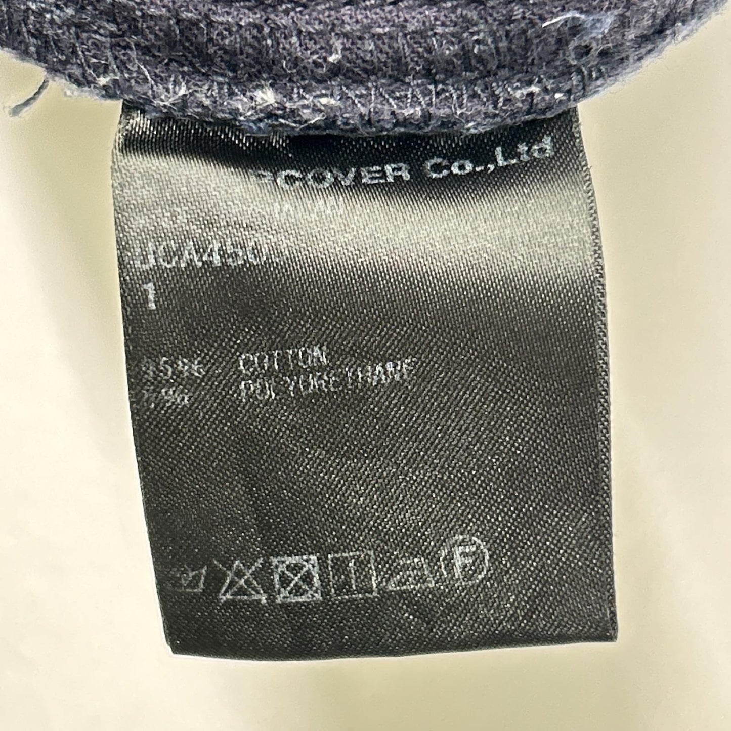 UNDERCOVERISM UCA4503 Navy Skinny Pants Size 1