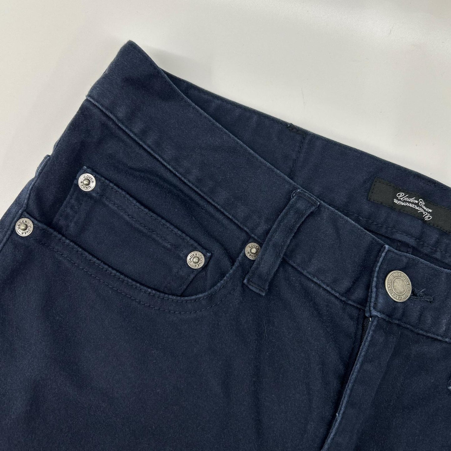 UNDERCOVERISM UCA4503 Navy Skinny Pants Size 1
