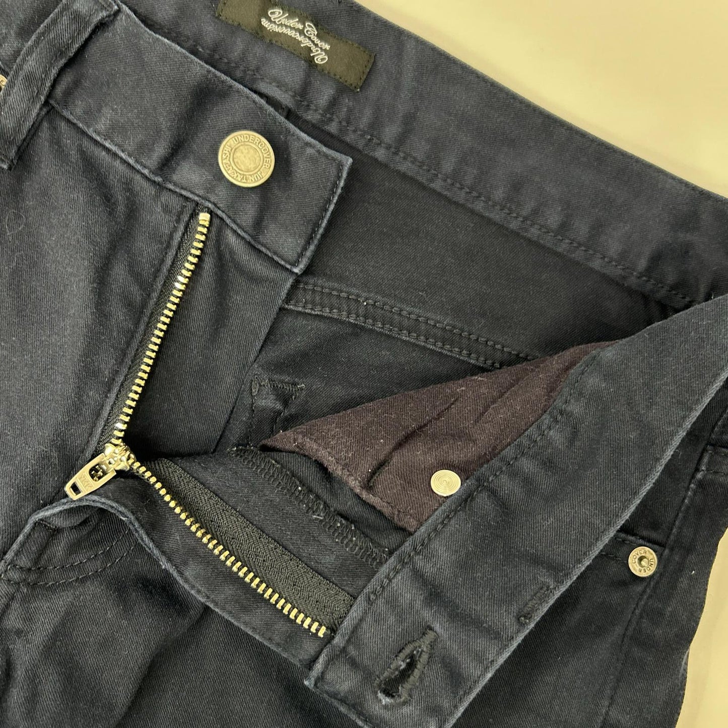 UNDERCOVERISM UCA4503 Navy Skinny Pants Size 1