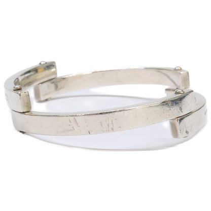 GUCCI 925 Plate Link Bracelet Silver ONE SIZE Size ONE SIZE