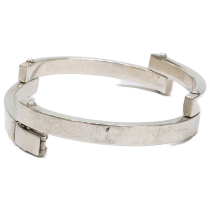 GUCCI 925 Plate Link Bracelet Silver ONE SIZE Size ONE SIZE