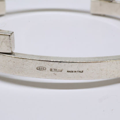GUCCI 925 Plate Link Bracelet Silver ONE SIZE Size ONE SIZE