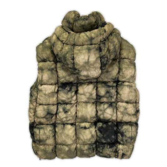 DIESEL A09520 Hooded Padded Vest Green Size M