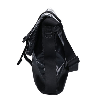 DIESEL Black Tarpaulin Shoulder Bag