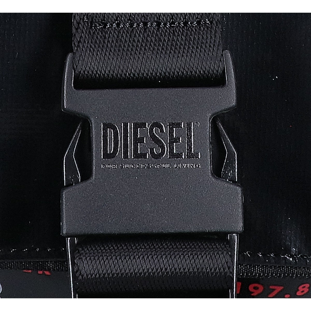 DIESEL Black Tarpaulin Shoulder Bag