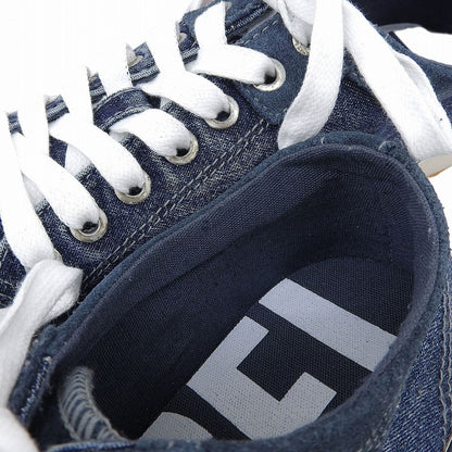 DIESEL S-PRINCIPIA LOW Denim Sneakers Indigo Size EU 40